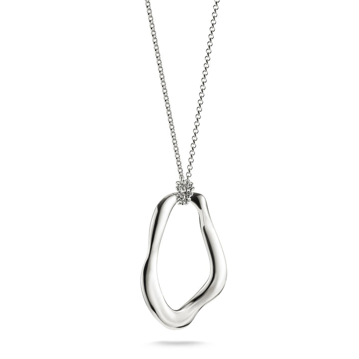 Thomas Sabo Chaîne avec pendentif Natural Beauty en argent - KE2319-001-39-L70