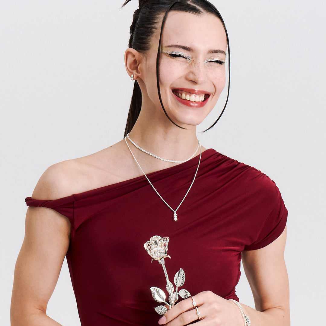 Thomas Sabo Halskette mit HARIBO Goldbär Anhänger Silber - KE2325-001-21-L50V