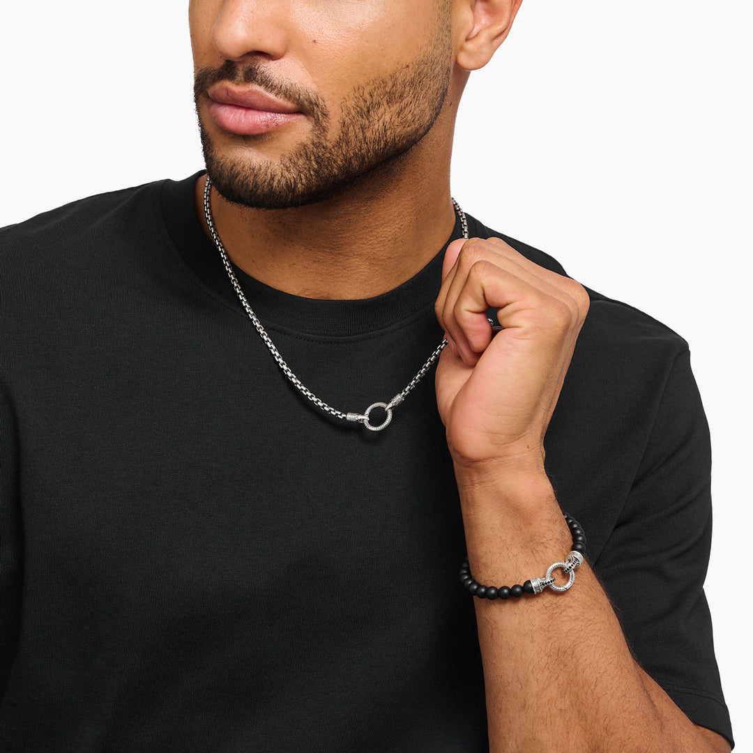 Thomas Sabo Venezianerkette mit rundem Verschluss Silber - KE2327-637-21-L60