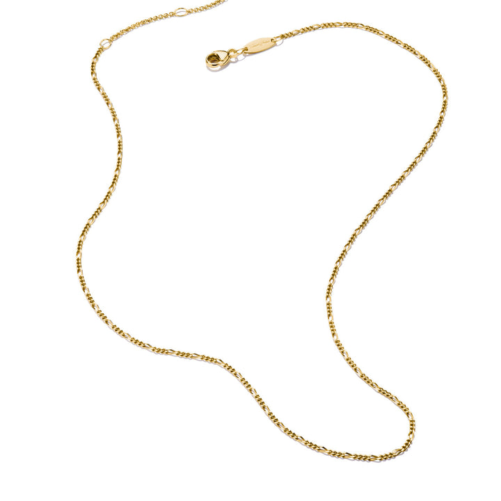Thomas Sabo Charm Kette Figaro Design vergoldet - KE2329-413-39-L45v