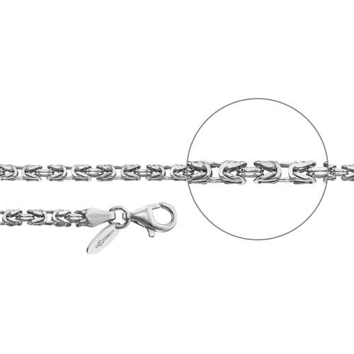 Der Kettenmacher Königskette Silber Diamantiert