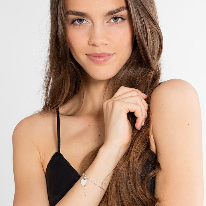 Thomas Sabo Armband Herz silber - LBA0102-001-12-L19,5V