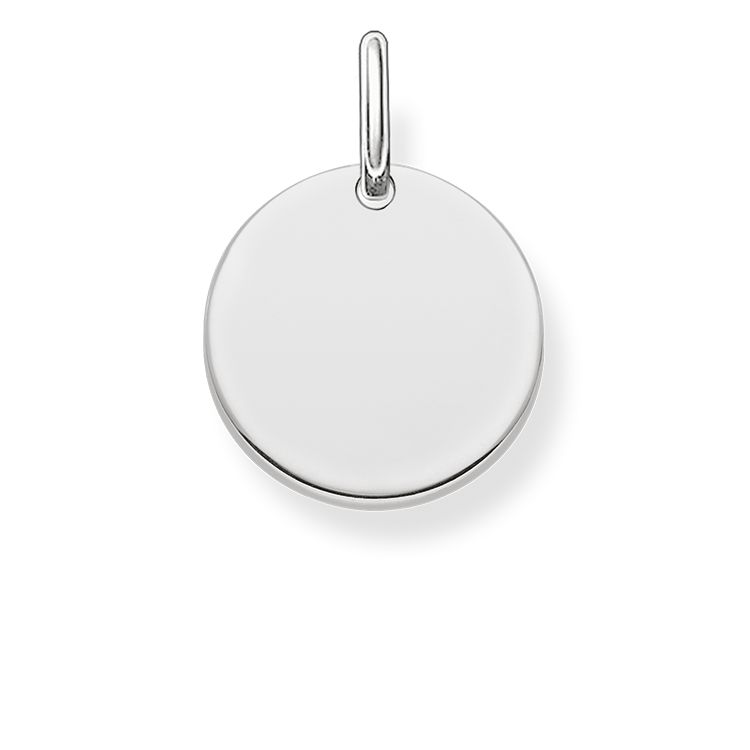 Thomas Sabo Anhänger Coin klein silber - LBPE0001-001-12