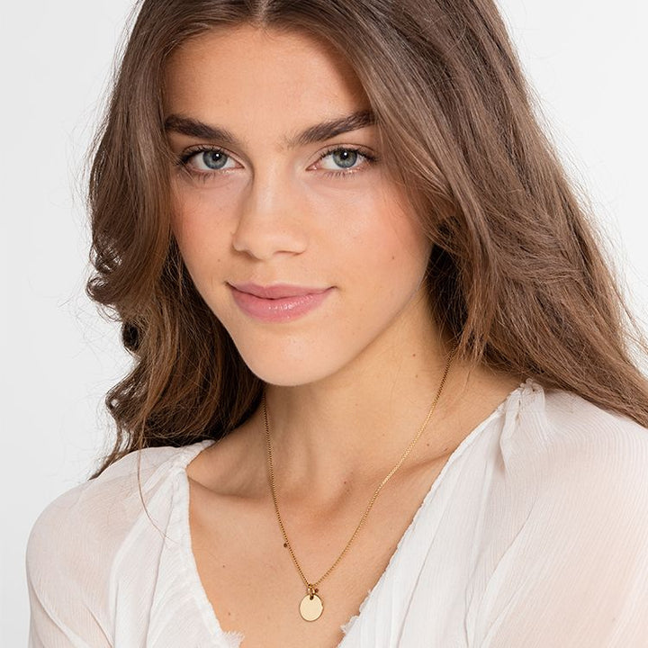 Thomas Sabo Anhänger Coin klein gold - LBPE0001-413-12