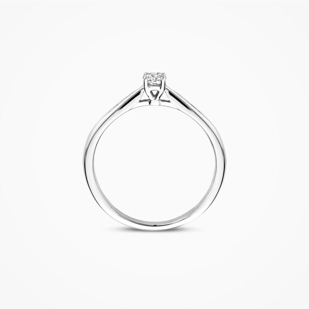 Blush Lab Diamonds Ring 14k Weissgold - LG1000W