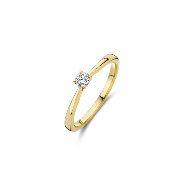 Blush Lab Grown Diamond Ring 14k Yellow Gold - LG1000Y