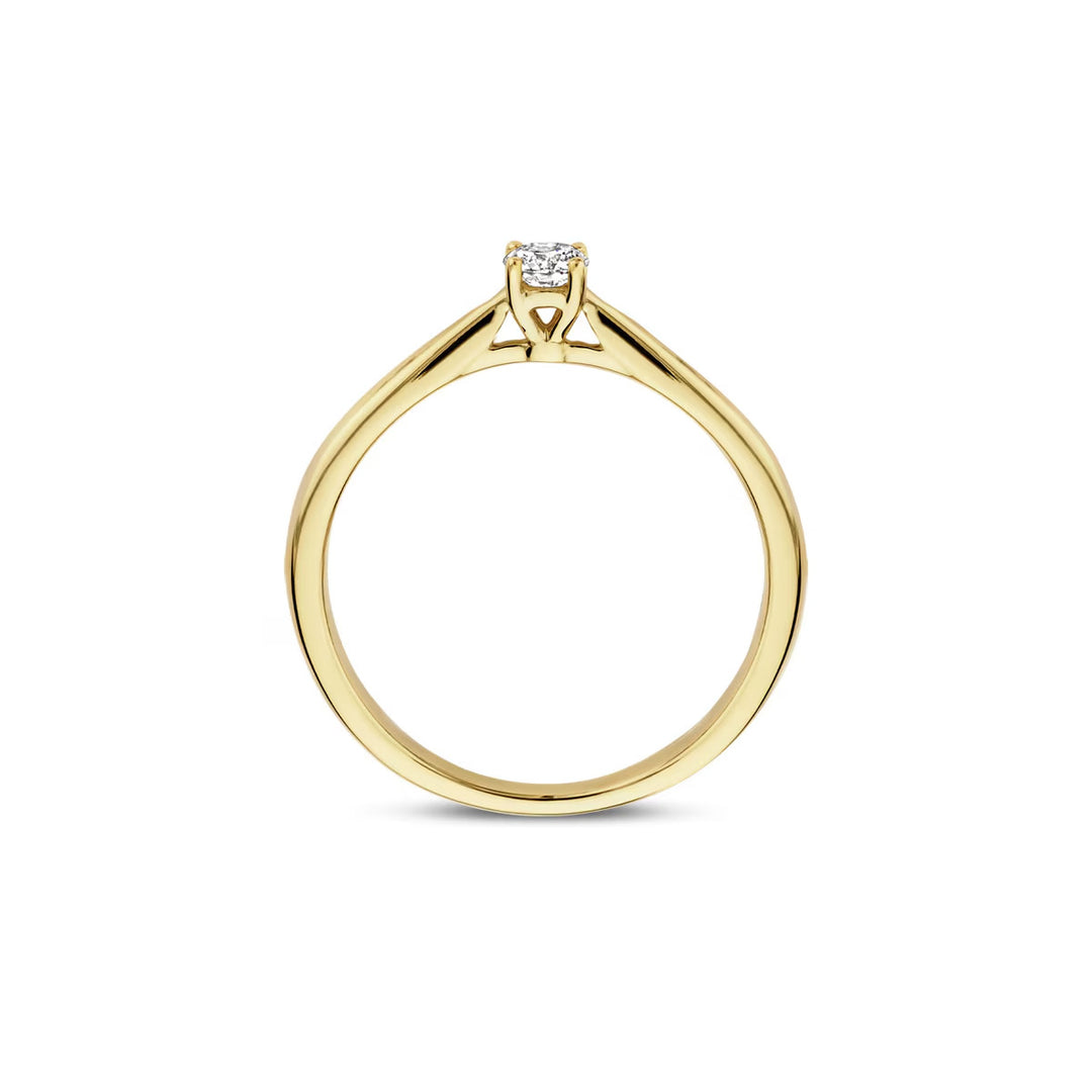 Blush Lab Diamonds Ring 14k Gelbgold - LG1000Y