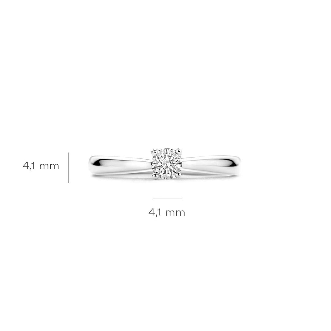 Blush Lab Diamonds Ring 14k Weissgold - LG1001W