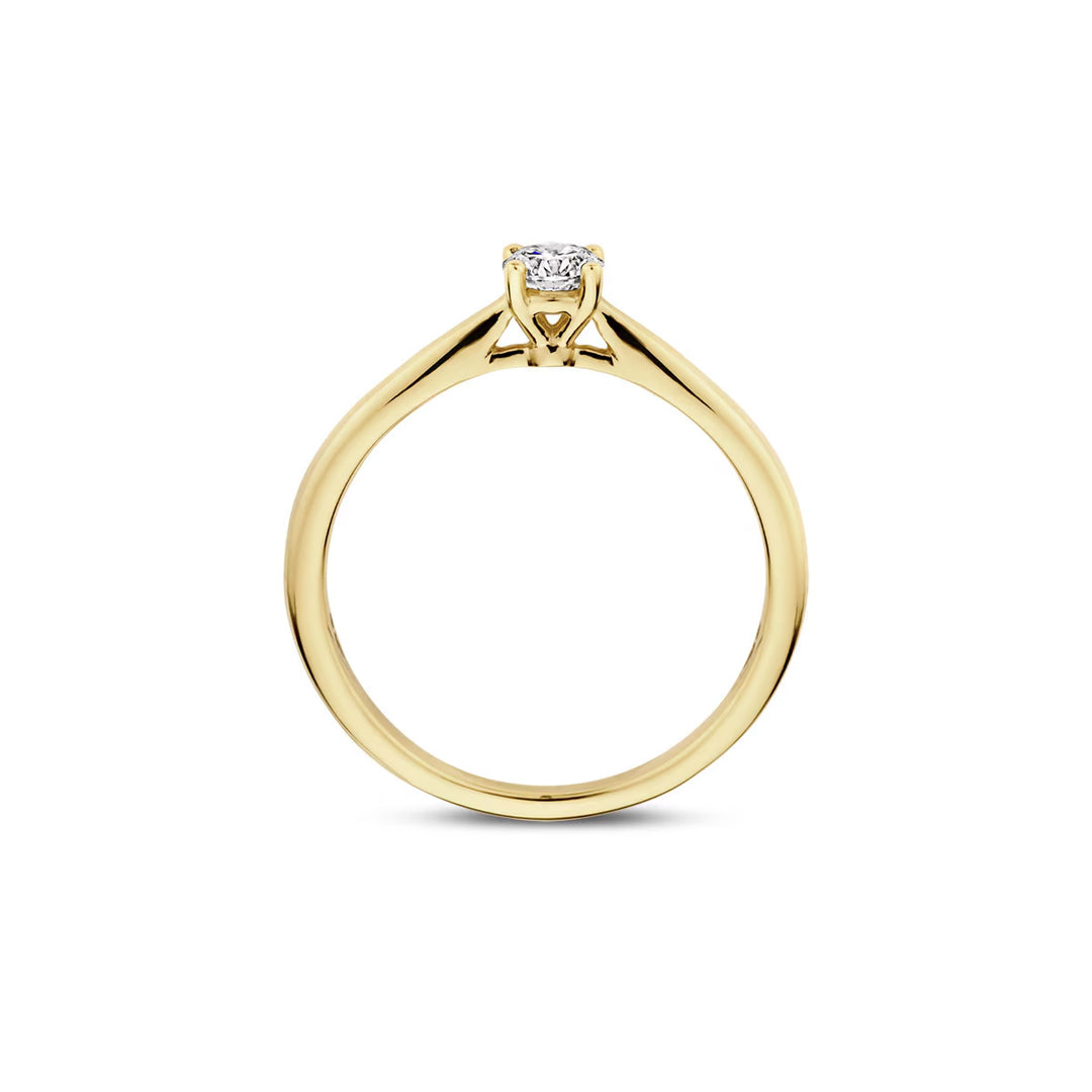 Blush Lab Diamonds Ring 14k Gelbgold - LG1001Y