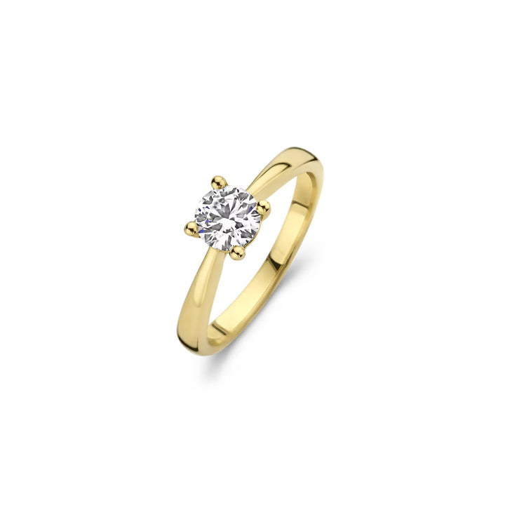 Blush Lab Diamonds Ring 14k Yellow Gold - LG1004Y
