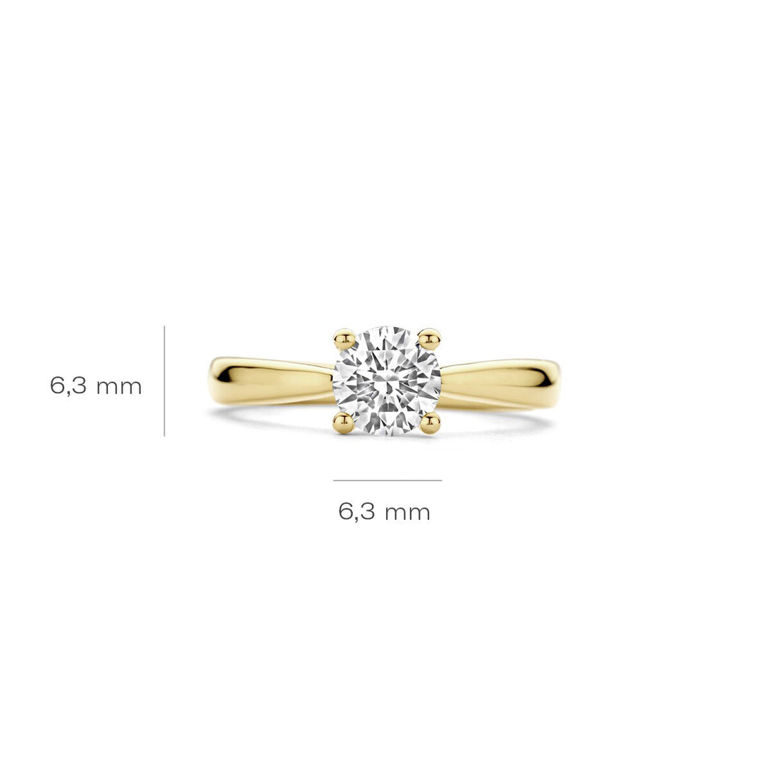 Blush Lab Diamonds Ring 14k Gelbgold - LG1005Y