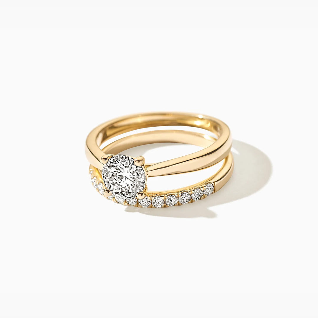Blush Lab Diamonds Ring 14k Gelbgold - LG1005Y