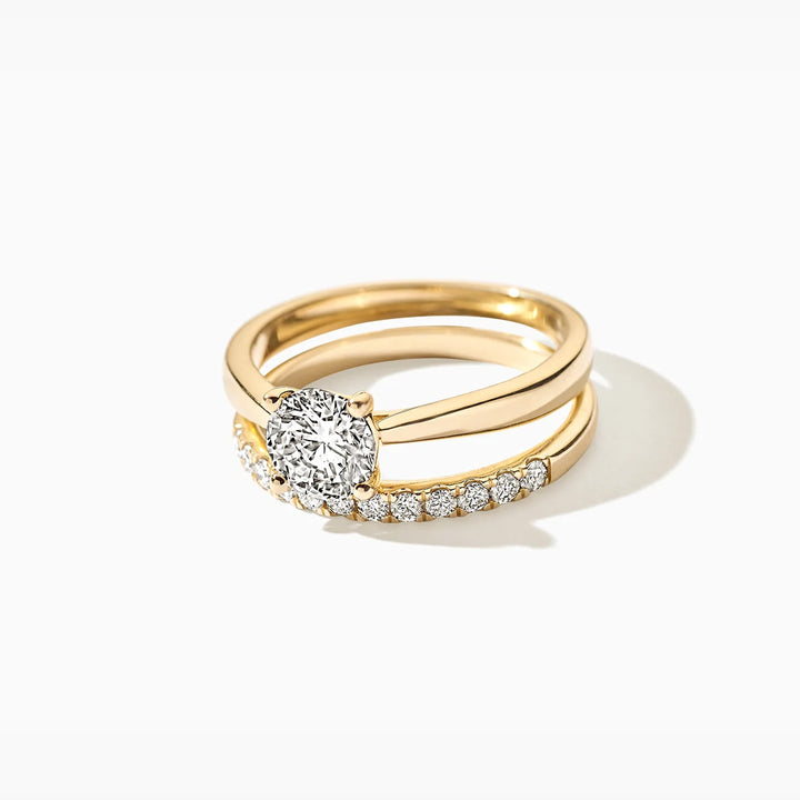 Blush Lab Diamonds Ring 14k Gelbgold - LG1013Y