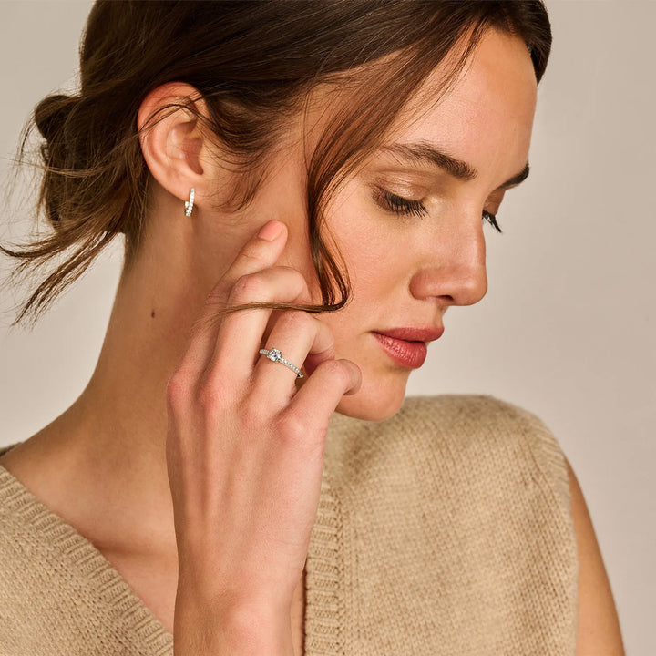 Blush Lab Diamonds Ring 14k Weissgold - LG1006W