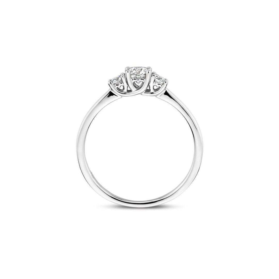 Blush Lab Diamonds Ring 14k Weissgold - LG1007W