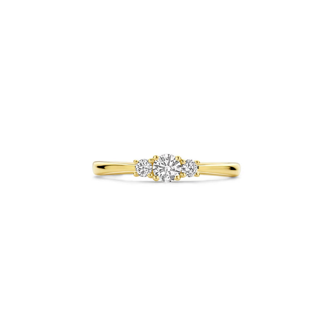 Blush Lab Diamonds Ring 14k Gelbgold - LG1007Y