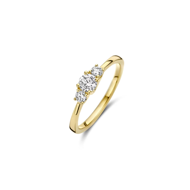 Blush Lab Diamonds Ring 14k Yellow Gold - LG1008Y