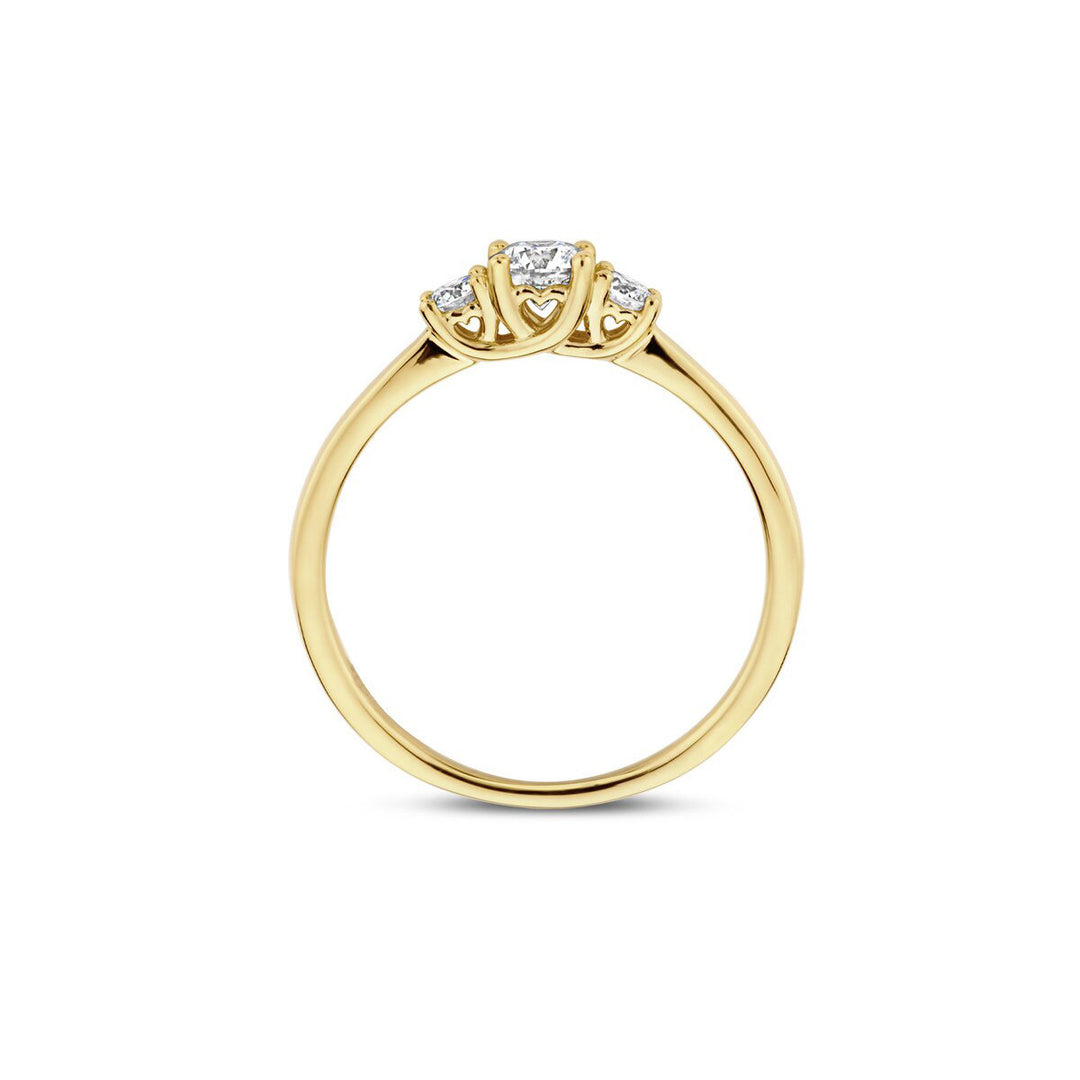 Blush Lab Diamonds Ring 14k Gelbgold - LG1008Y