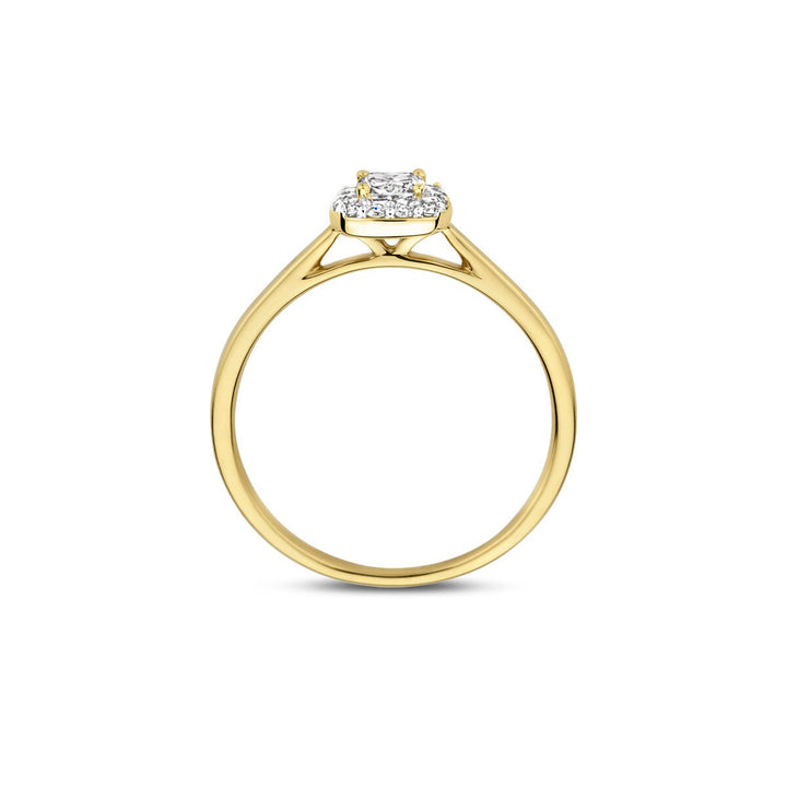 Blush Lab Diamonds Ring 14k Gelbgold - LG1009Y