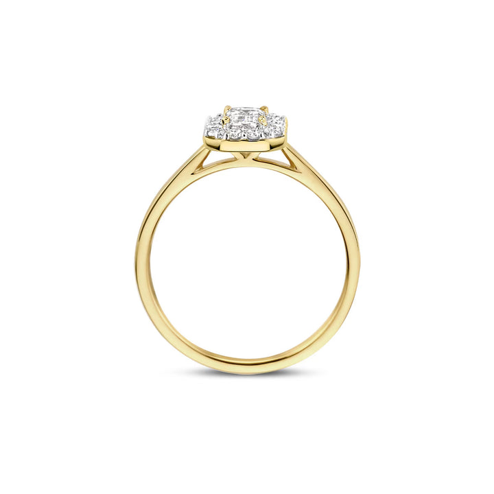 Blush Lab Diamonds Ring 14k Gelbgold - LG1011Y