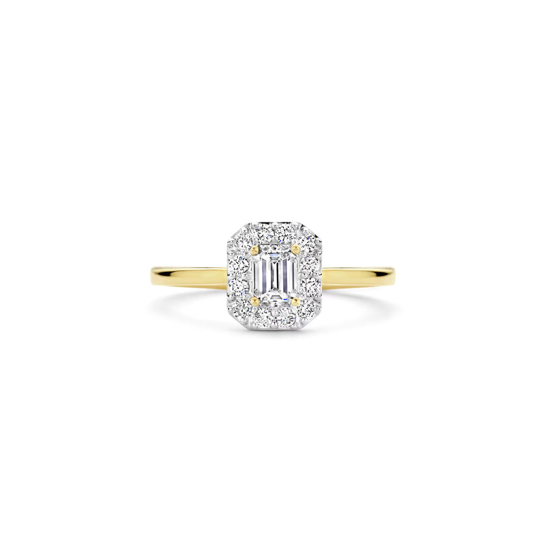 Blush Lab Diamonds Ring 14k Gelbgold - LG1011Y