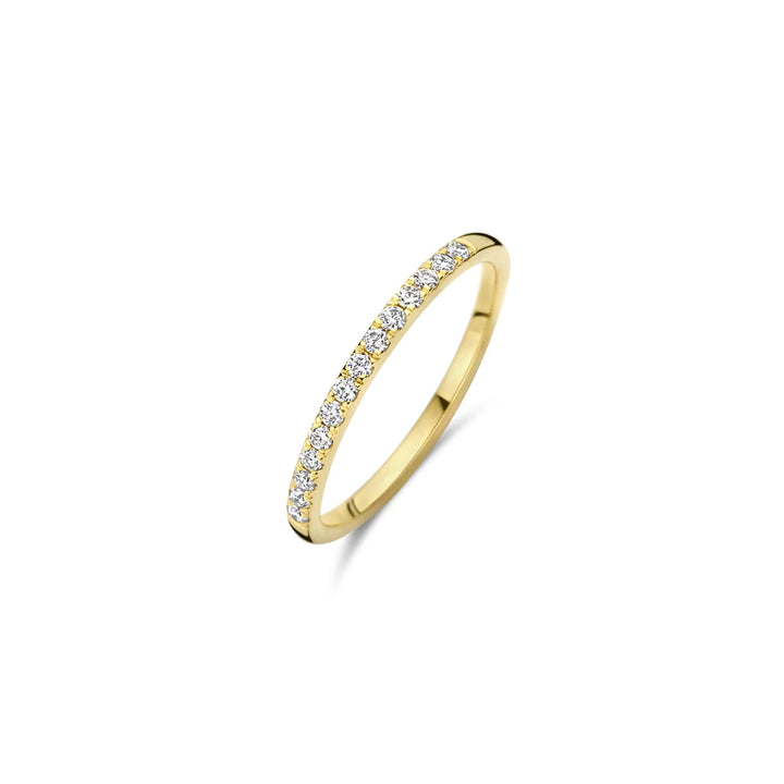 Blush Lab Grown Diamond Ring 14k Yellow Gold - LG1012Y
