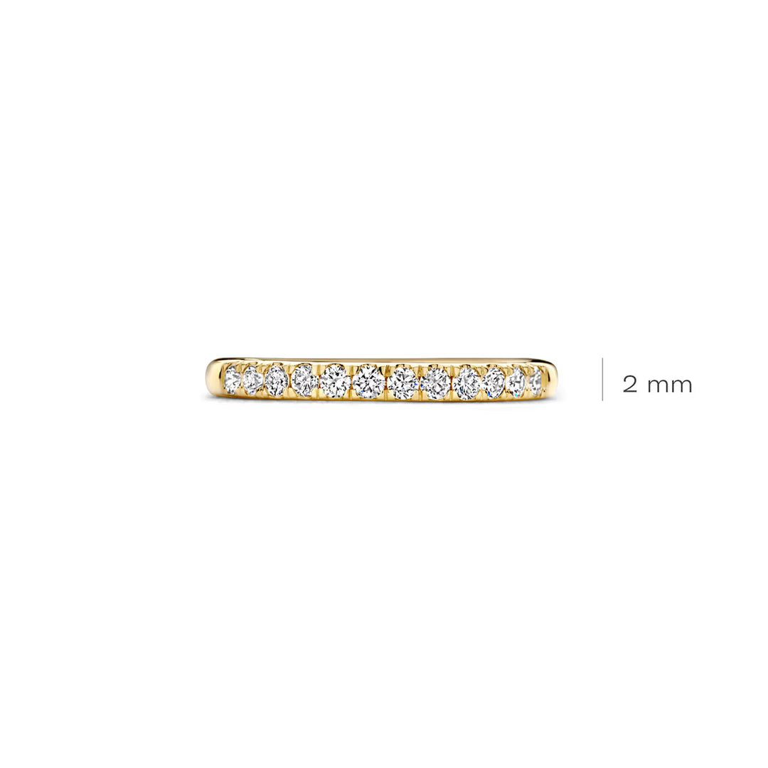 Blush Lab Diamonds Ring 14k Gelbgold - LG1013Y