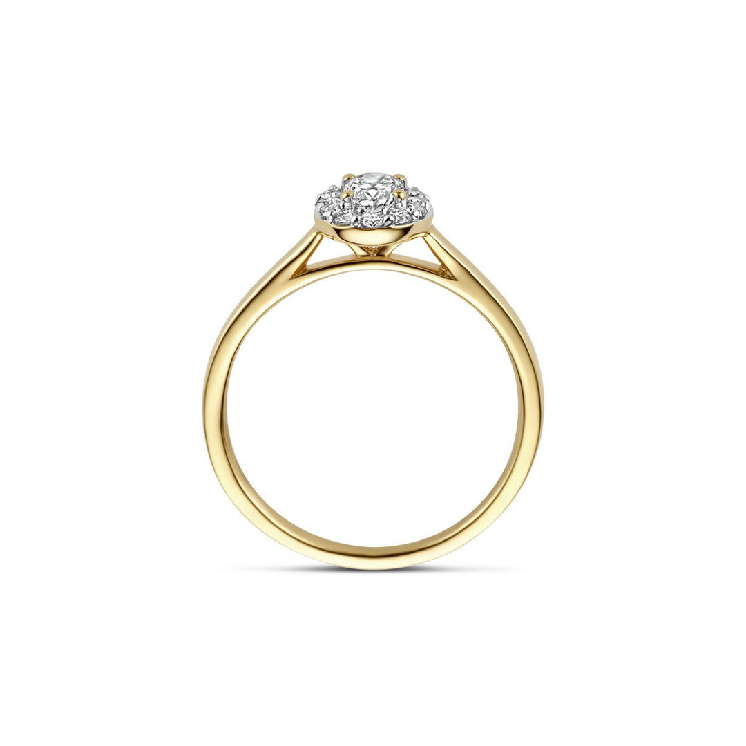 Blush Lab Diamonds Ring 14k Gelbgold - LG1016Y