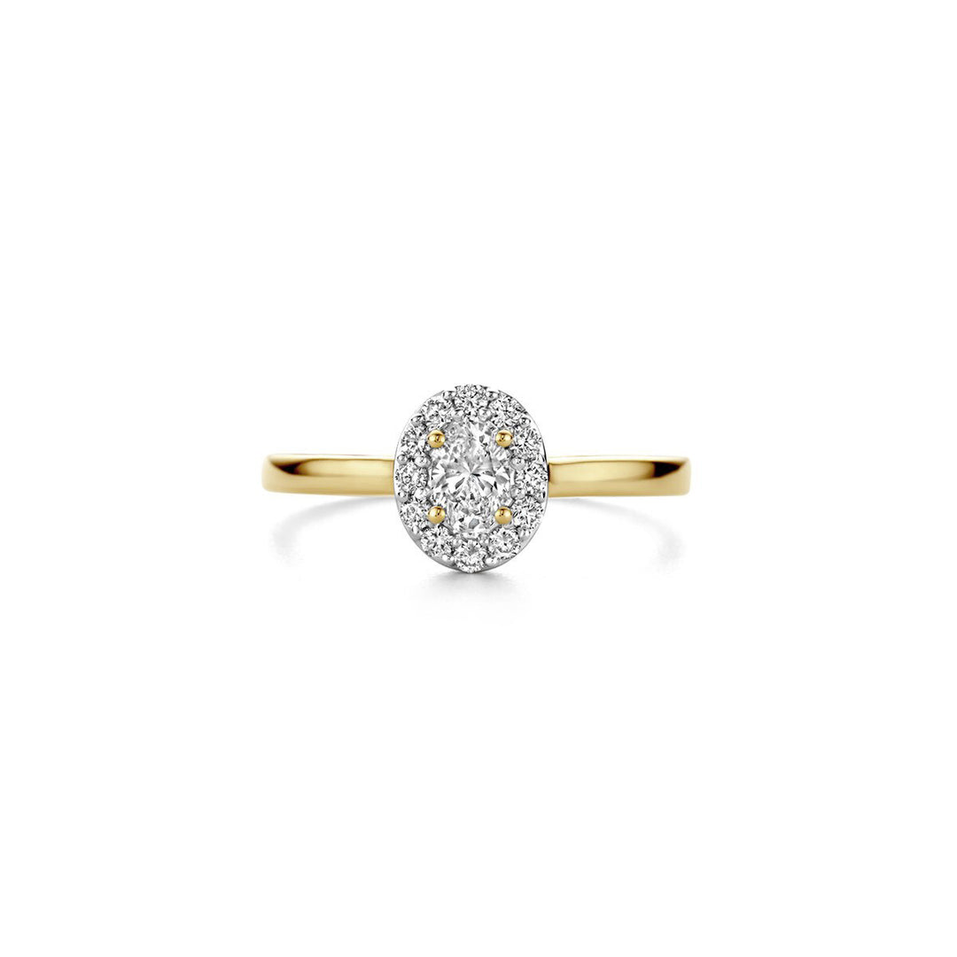 Blush Lab Diamonds Ring 14k Gelbgold - LG1016Y