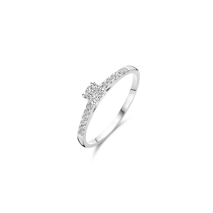 Bague Blush Lab Diamonds or blanc 14 carats - LG1017W