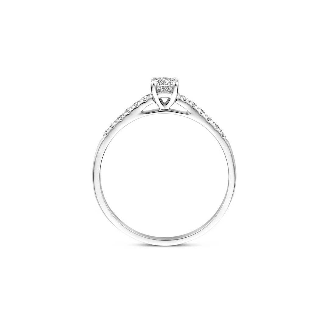 Blush Lab Diamonds Ring 14k Weissgold - LG1017W