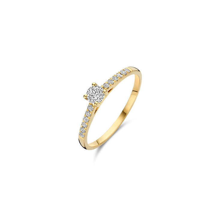 Blush Lab Diamonds Ring 14k Gelbgold - LG1017Y