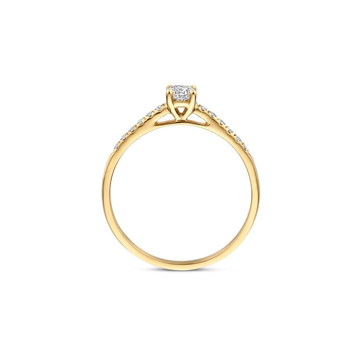 Blush Lab Diamonds Ring 14k Gelbgold - LG1017Y