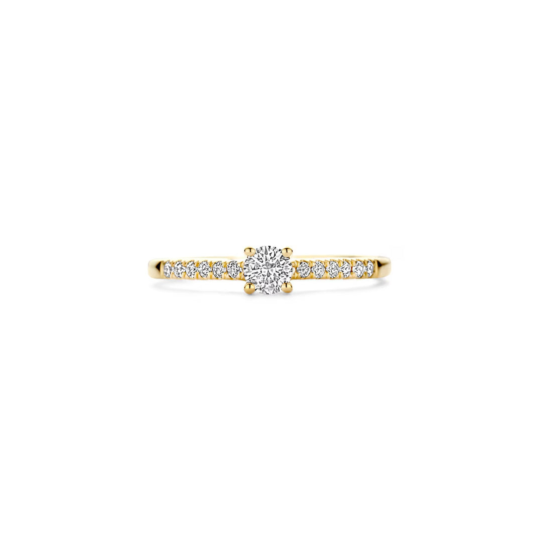 Blush Lab Diamonds Ring 14k Gelbgold - LG1017Y