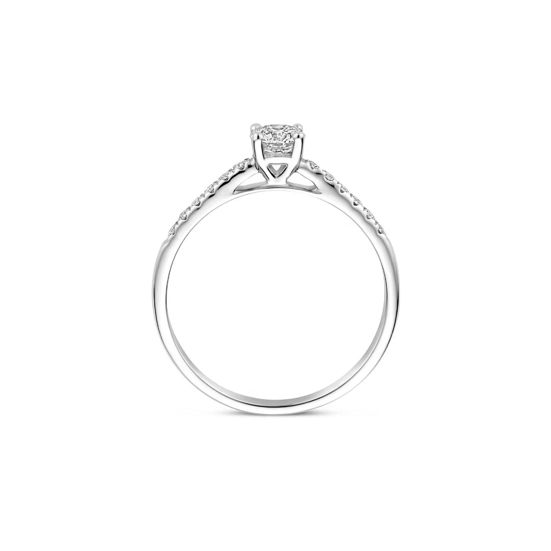 Blush Lab Diamonds Ring 14k Weissgold - LG1018W