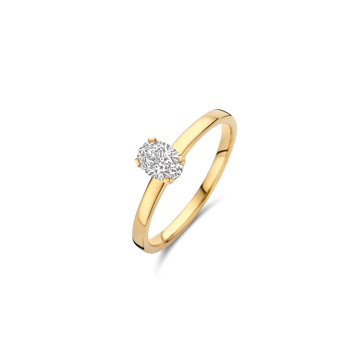 Blush Lab Diamonds Ring 14k Gelbgold - LG1019Y