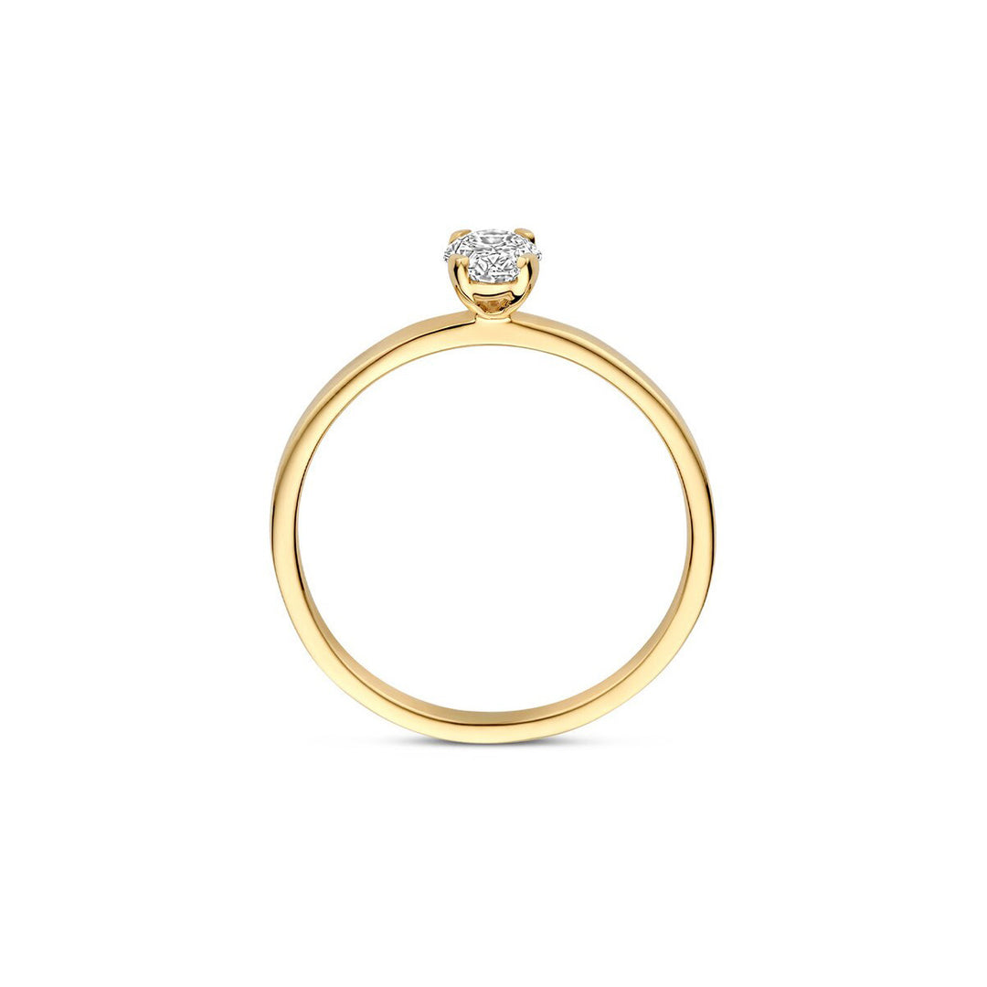 Blush Lab Diamonds Ring 14k Gelbgold - LG1019Y