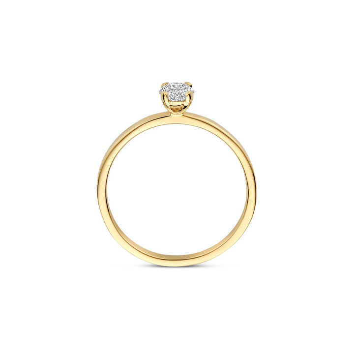 Blush Lab Diamonds Ring 14k Gelbgold - LG1019Y