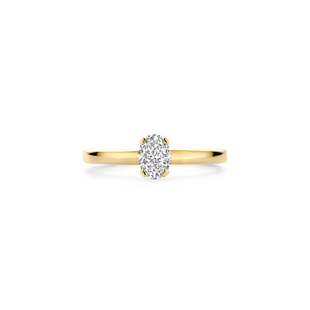 Blush Lab Diamonds Ring 14k Gelbgold - LG1019Y