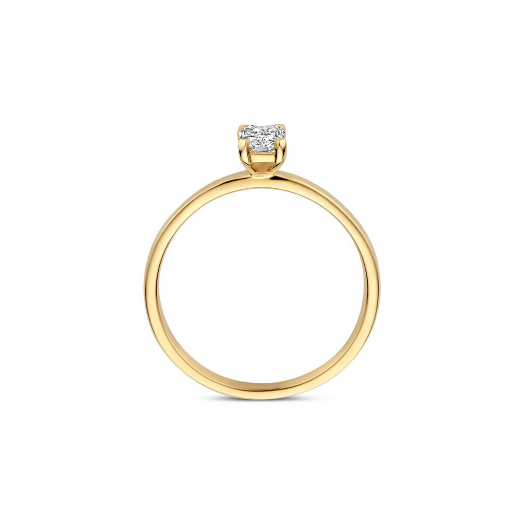 Blush Lab Diamonds Ring 14k Gelbgold - LG1020Y