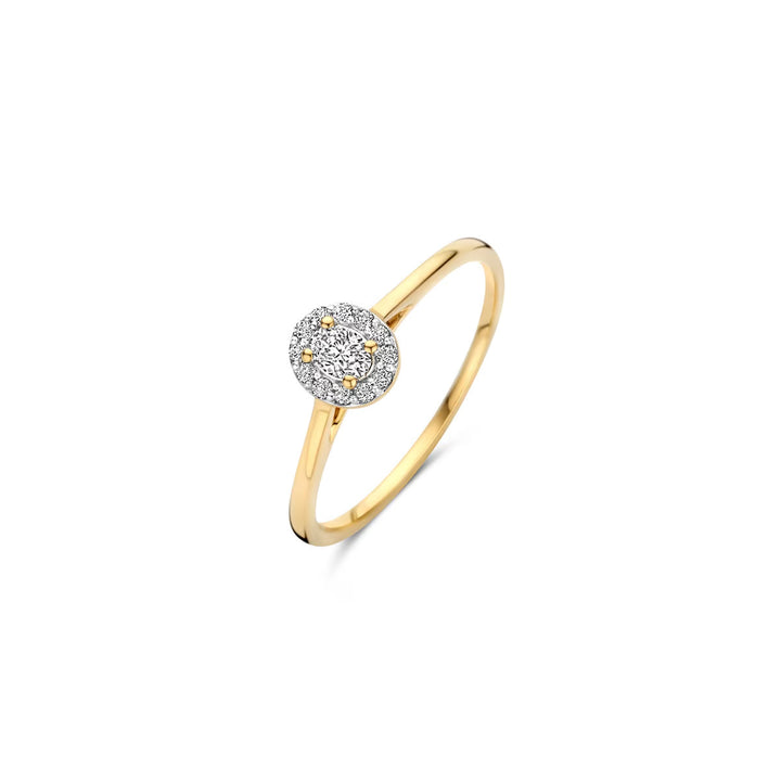 Blush Lab Diamonds Ring 14k Gelbgold - LG1021Y