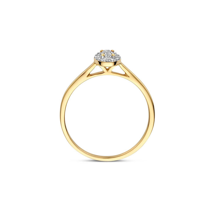 Blush Lab Diamonds Ring 14k Gelbgold - LG1021Y