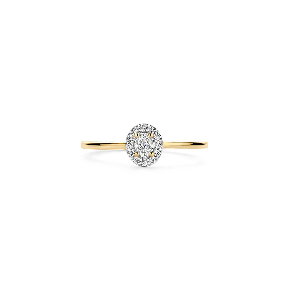 Blush Lab Diamonds Ring 14k Gelbgold - LG1021Y