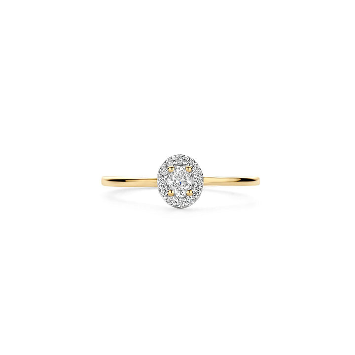 Blush Lab Diamonds Ring 14k Gelbgold - LG1021Y