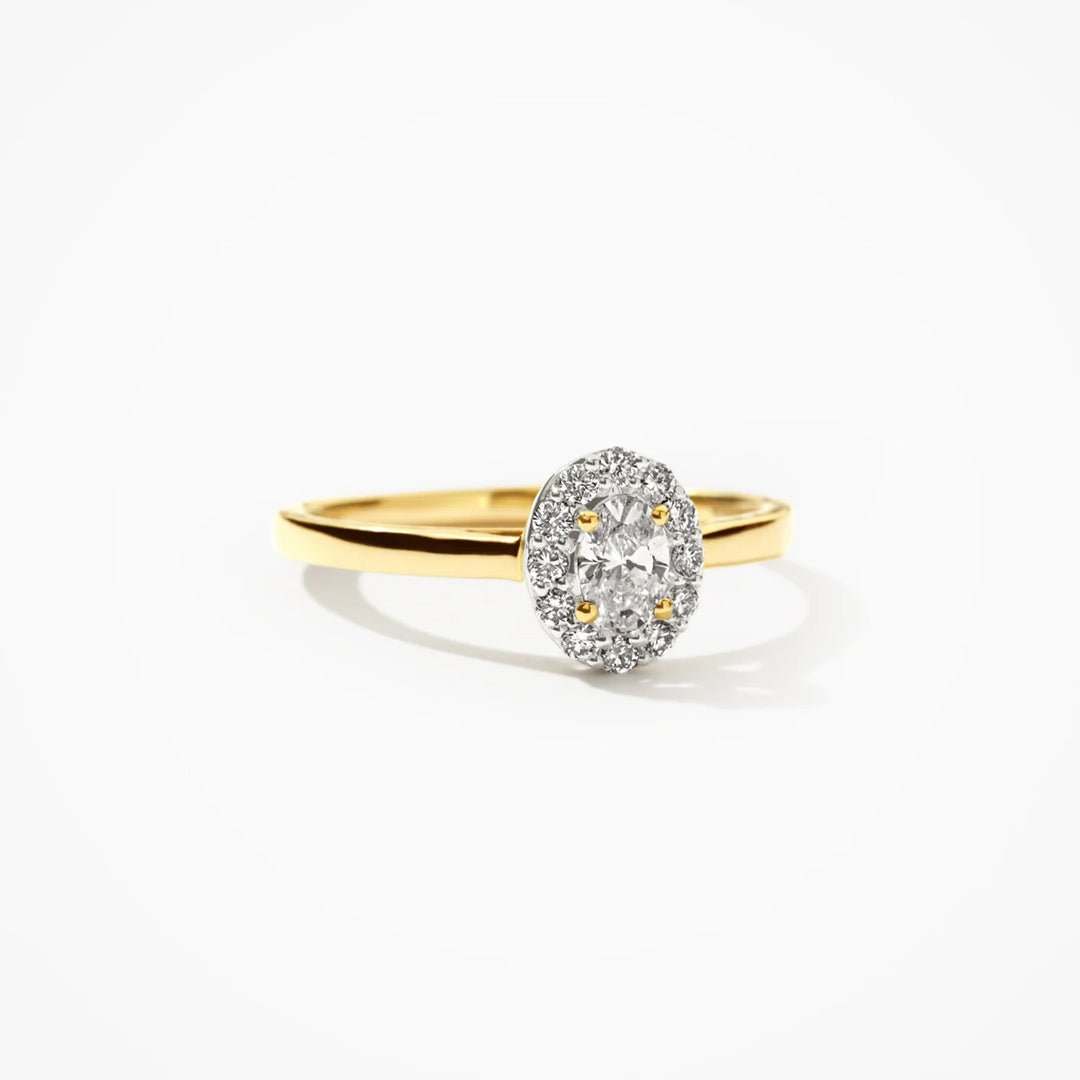 Blush Lab Diamonds Ring 14k Gelbgold - LG1021Y