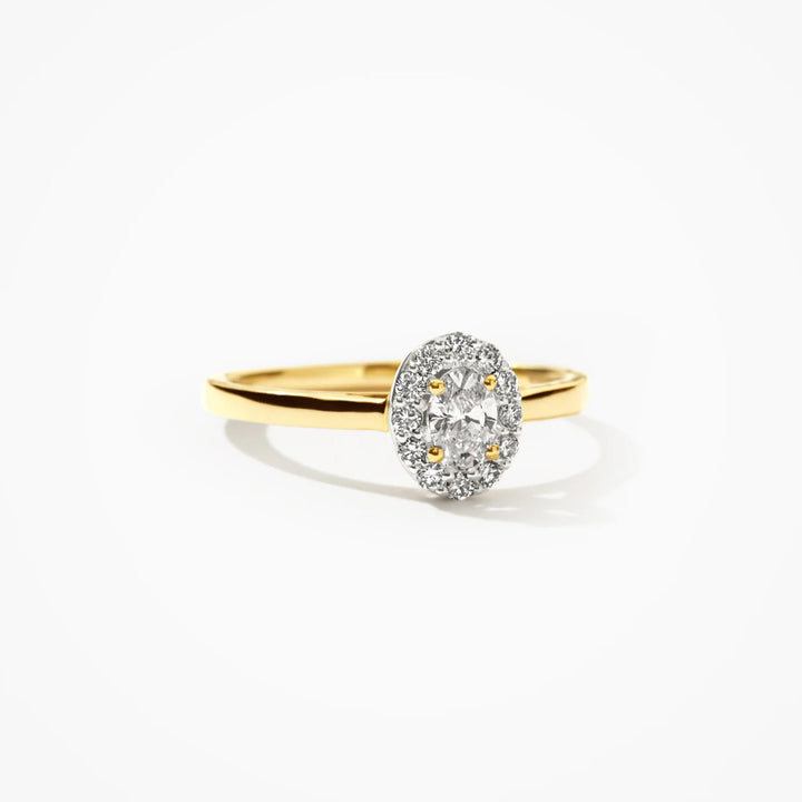 Blush Lab Diamonds Ring 14k Gelbgold - LG1021Y