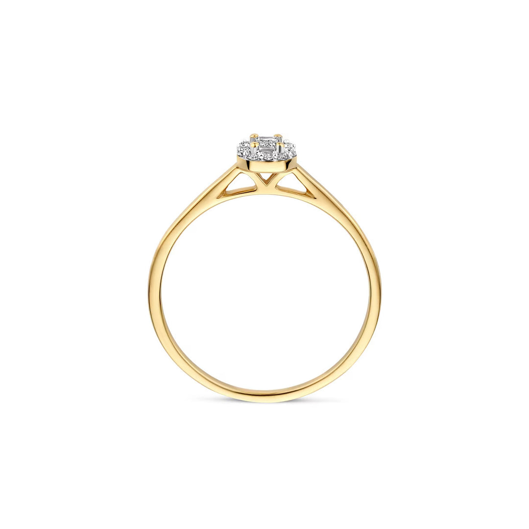 Blush Lab Diamonds Ring 14k Gelbgold - LG1022Y