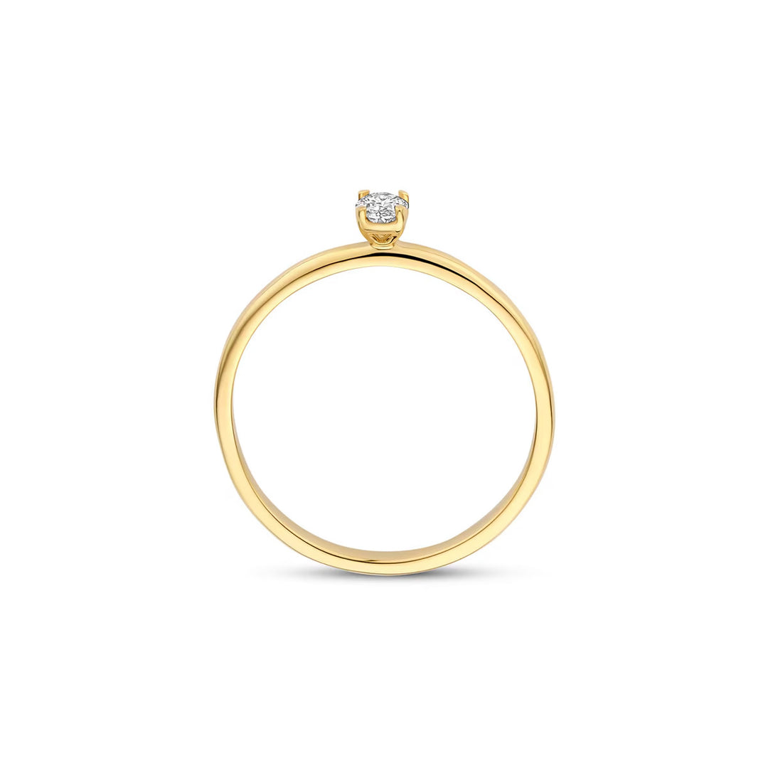 Blush Lab Diamonds Ring 14k Gelbgold - LG1028Y