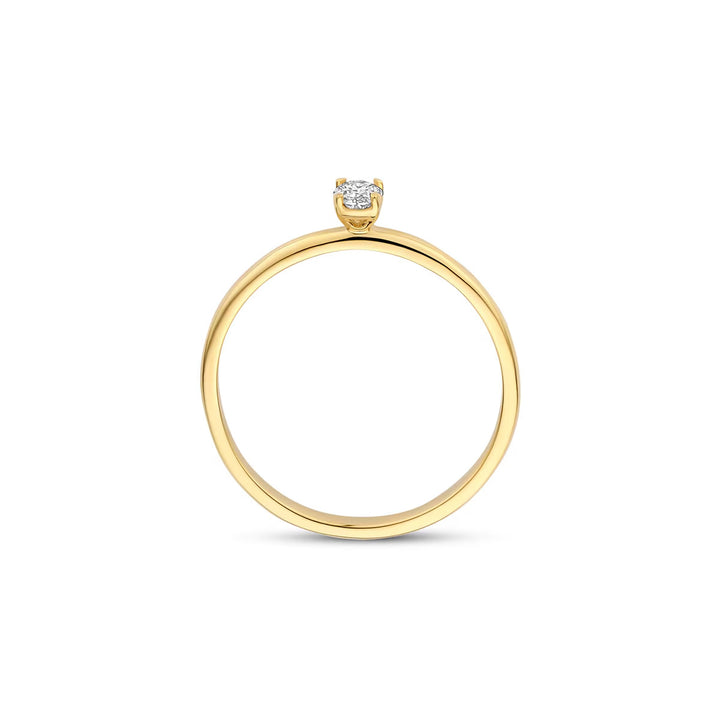 Blush Lab Diamonds Ring 14k Gelbgold - LG1028Y