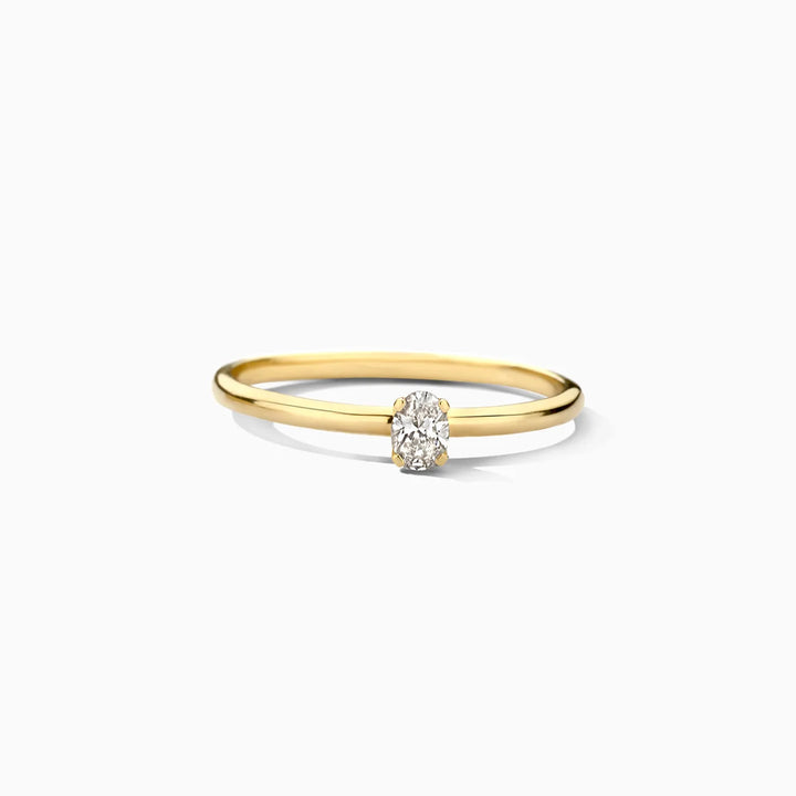 Blush Lab Diamonds Ring 14k Gelbgold - LG1028Y